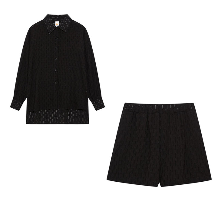 Elizabeth | Light Shirt & Shorts Ensemble