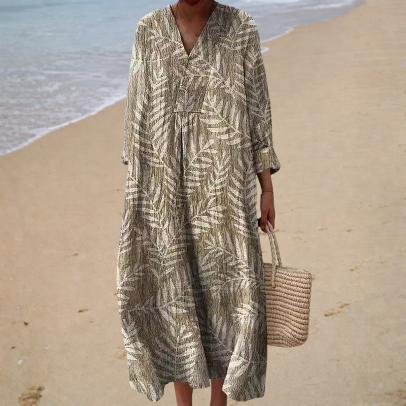 Flowy Patterned Summer Dress — Style 2