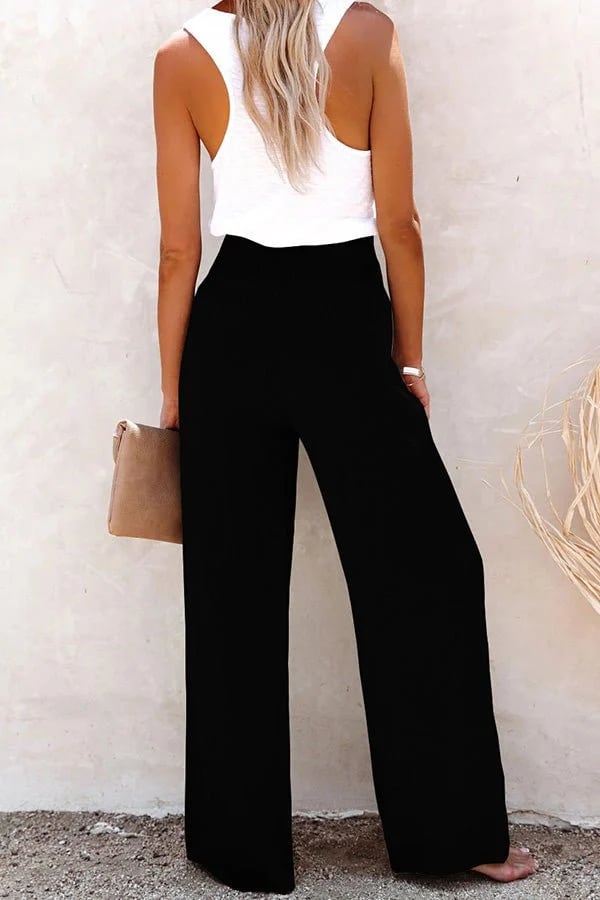 Riana | High-Waisted Relaxed Trousers