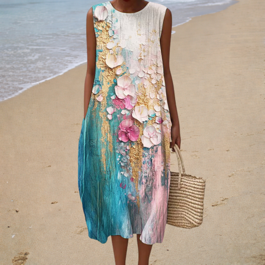 Sleeveless Summer Dress, Comfortable Fit — Style 5