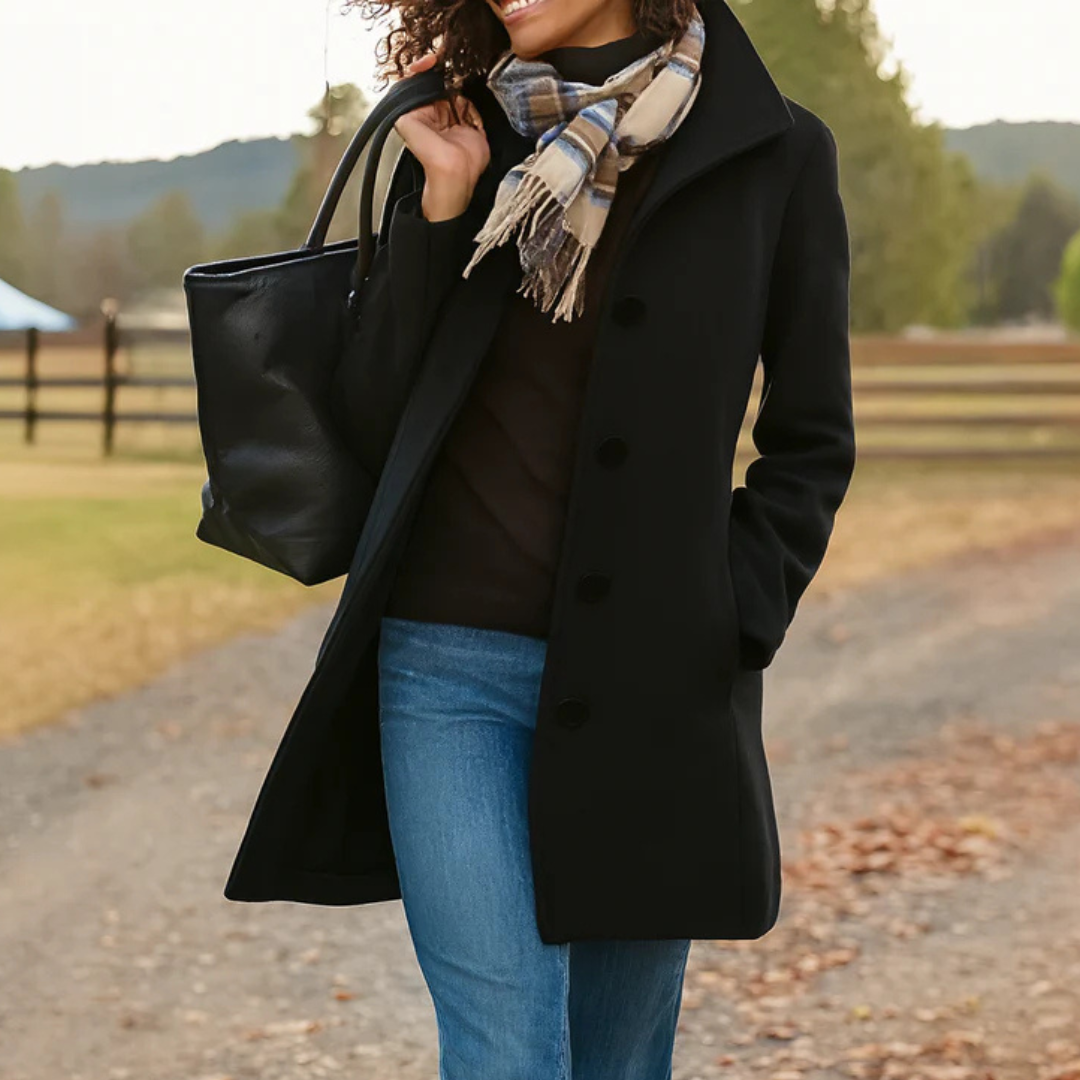 Aurora Single-Button Coat