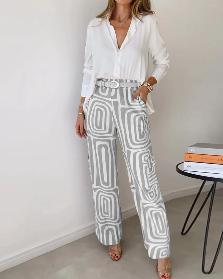 Lysa | Comfortable & Elegant Ensemble (Free Belt)