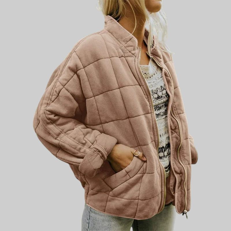 Josiane | Elegant Oversized Quilted Jacket