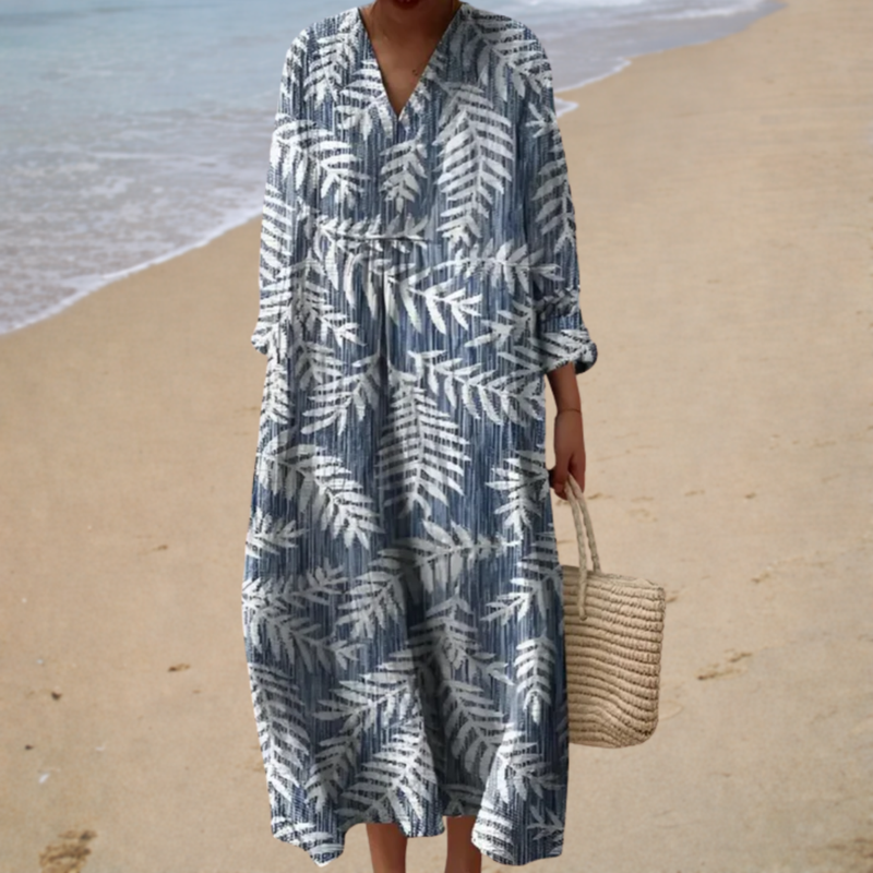 Flowy Printed Summer Dress — Style 3