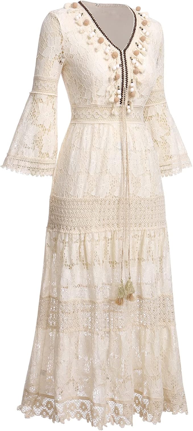 Amary | Boho Lace Dress