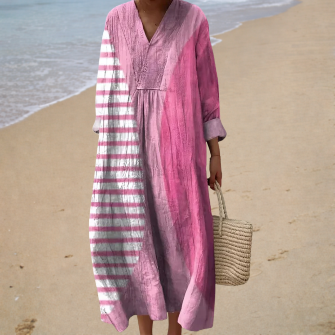 Flowy Summer Print Dress — Style 1
