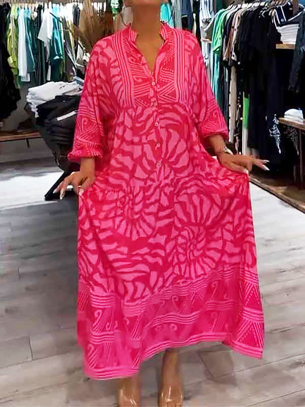 Carmilla | Vibrant Print Dress