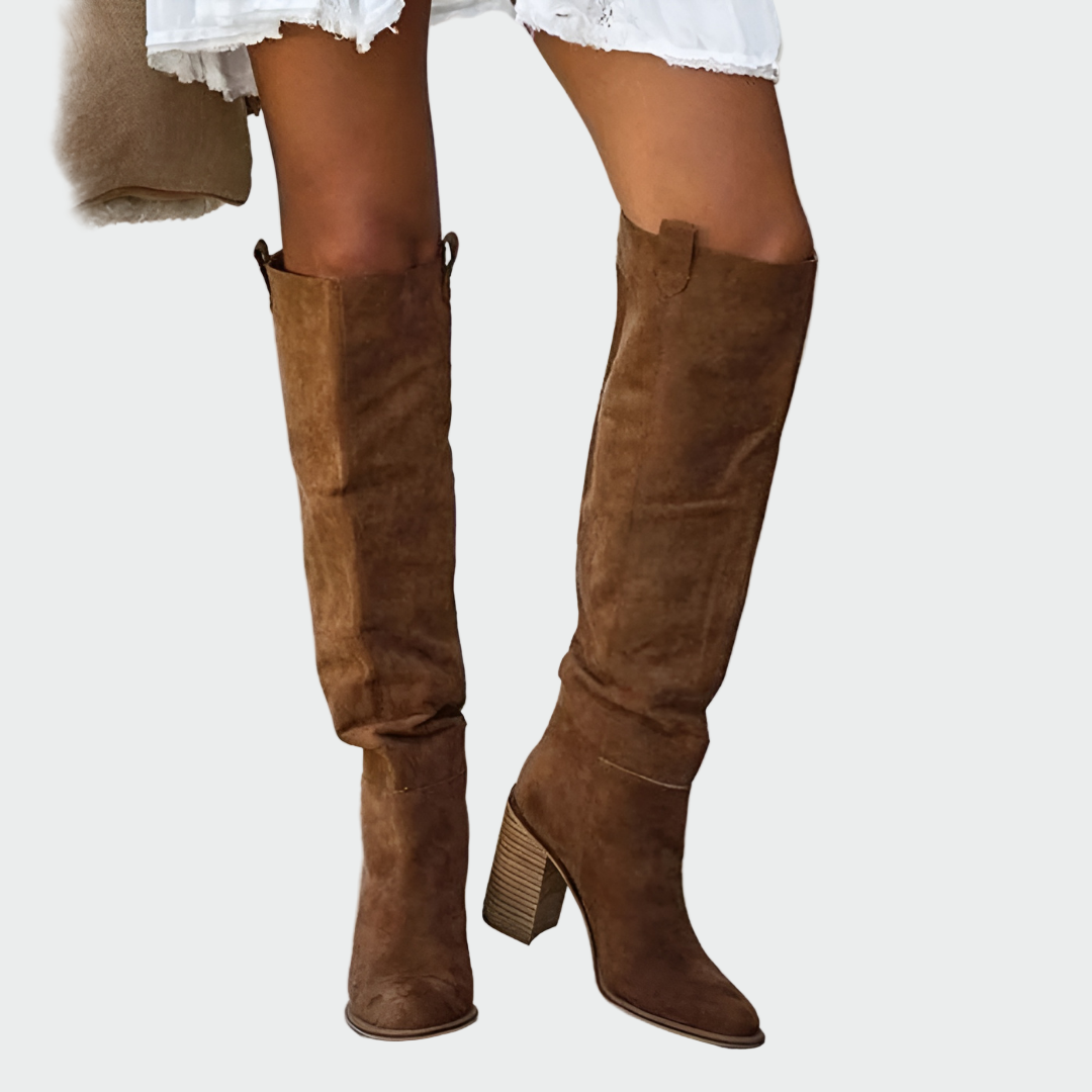 Ankle-High Orthopedic Leather Boots