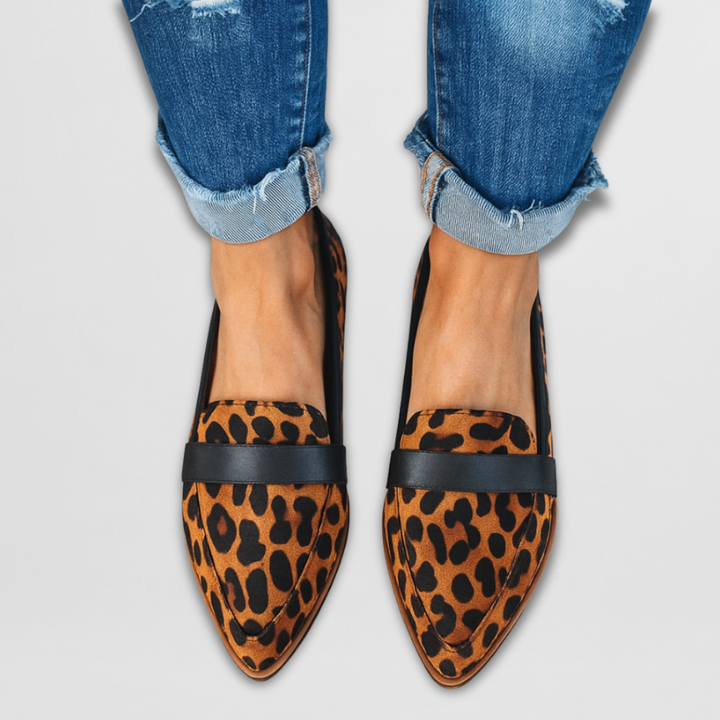 Nadia | Suede-Look Moccasins
