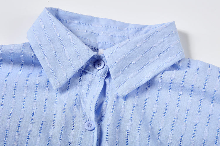 Elizabeth | Light Shirt & Shorts Ensemble