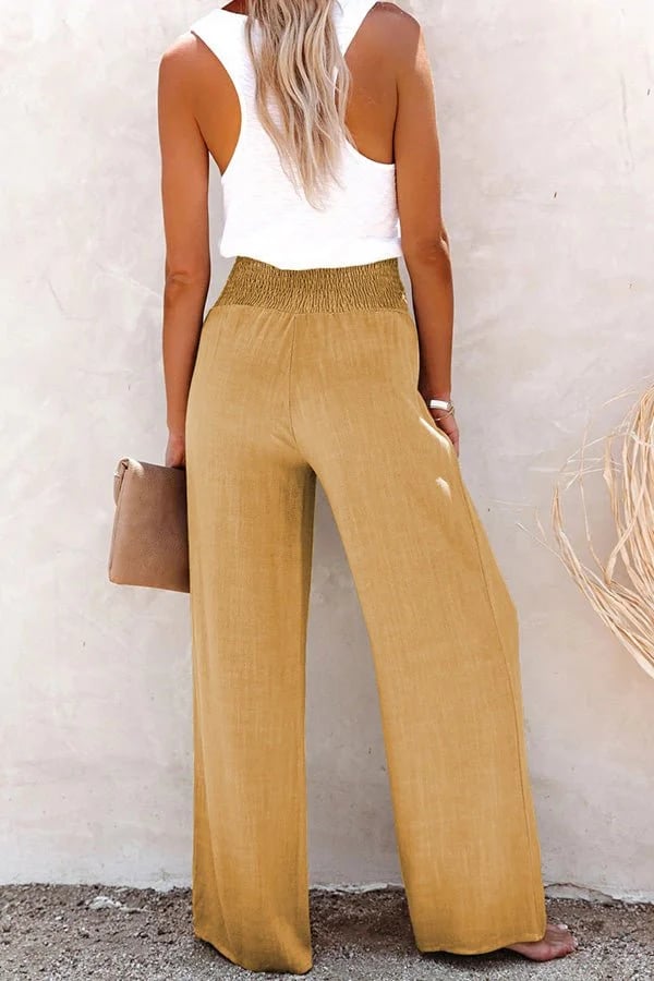 Riana | High-Waisted Relaxed Trousers