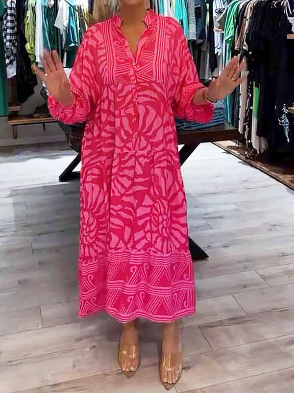 Carmilla | Vibrant Print Dress