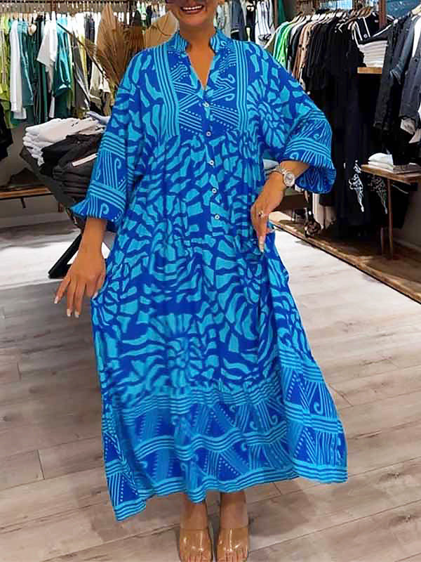 Carmilla | Vibrant Print Dress