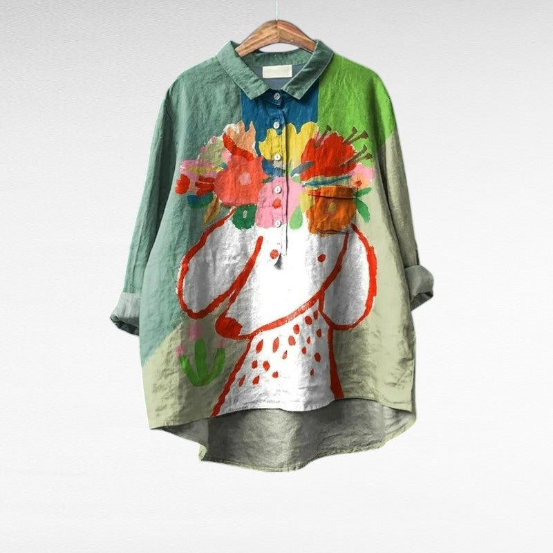 Aurélie | Elegant Summer Blouse