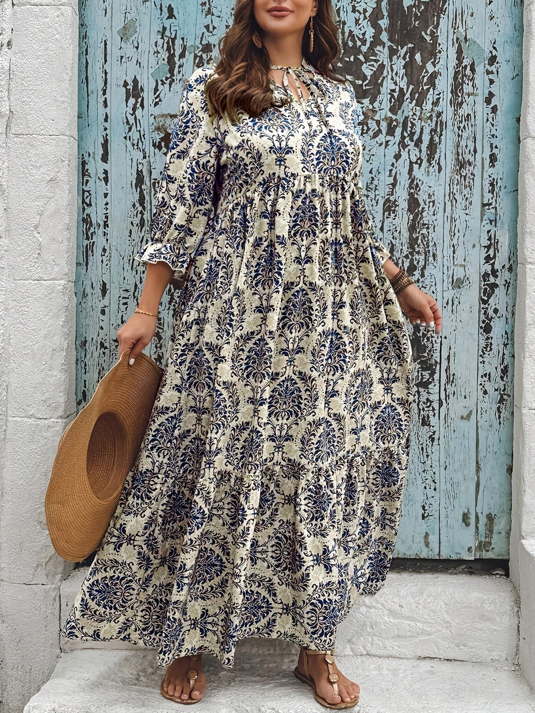 Molly | Boho Mosaic Dress