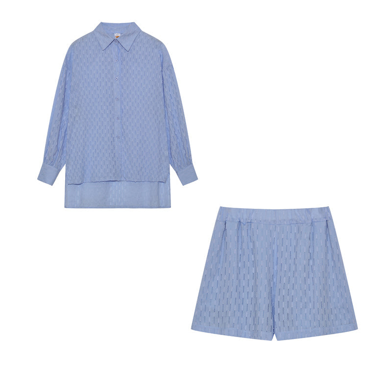 Elizabeth | Light Shirt & Shorts Ensemble