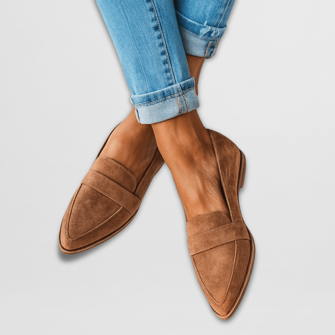 Helen | Orthopedic Soft Suede House Shoes