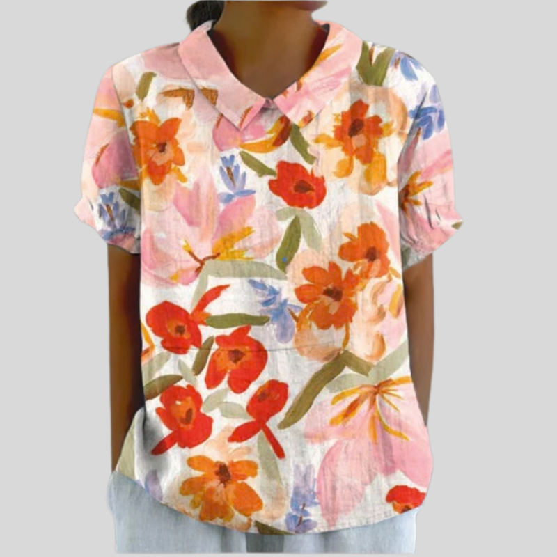 Floral Top, Effortless Comfort — Style 13