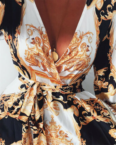 Faye | Boho Printed Dress