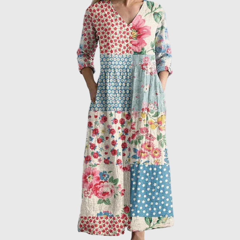 Säule | Elegant Grace Maxi Dress