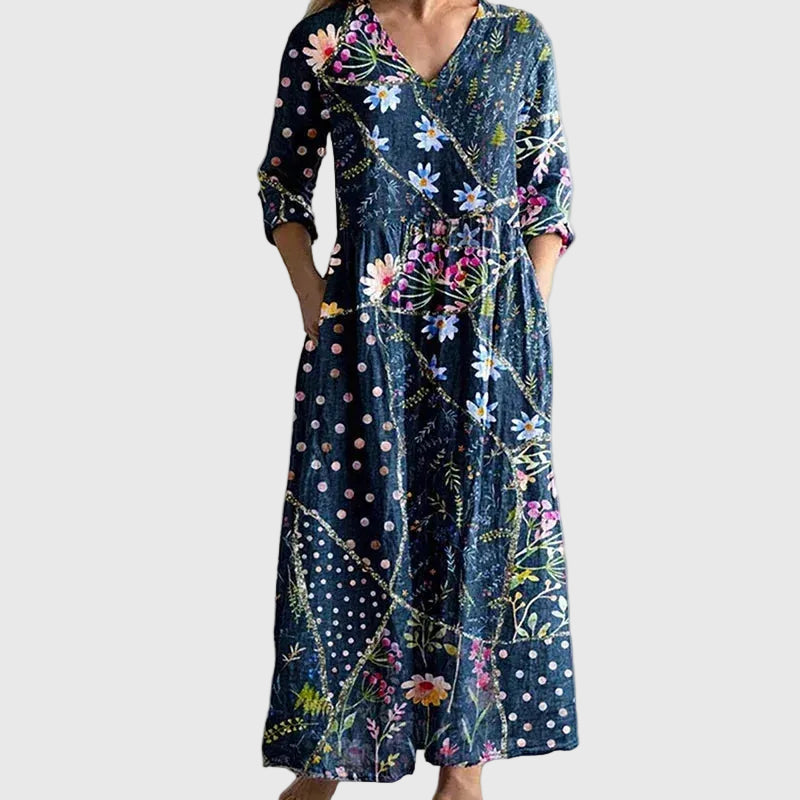 Säule | Elegant Grace Maxi Dress