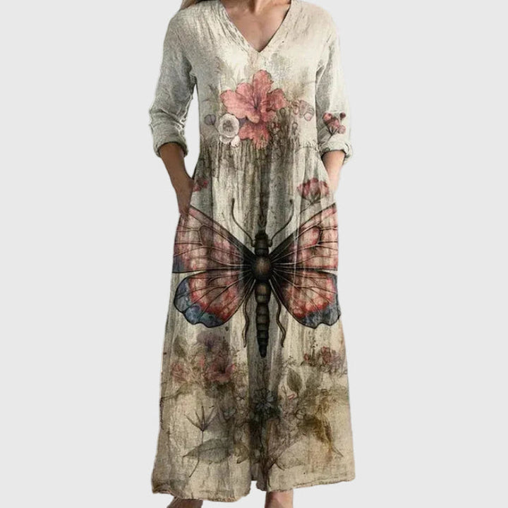 Säule | Elegant Grace Maxi Dress