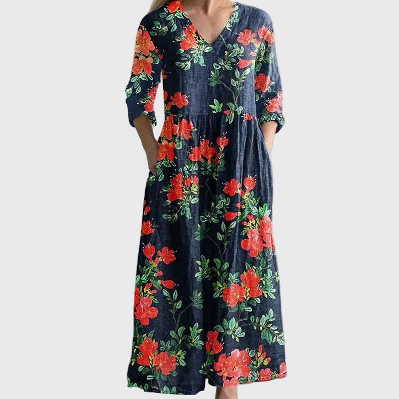 Säule | Elegant Grace Maxi Dress
