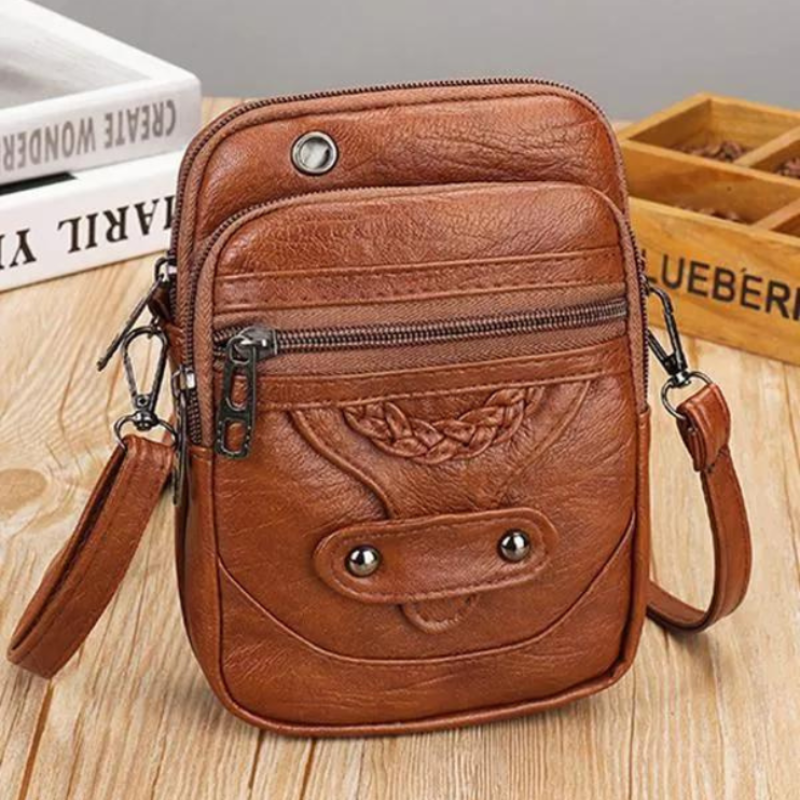 Laura Structured Leather Bag