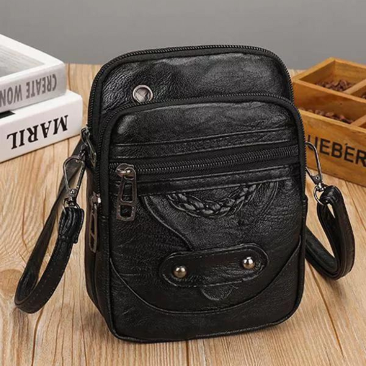 Laura Structured Leather Bag