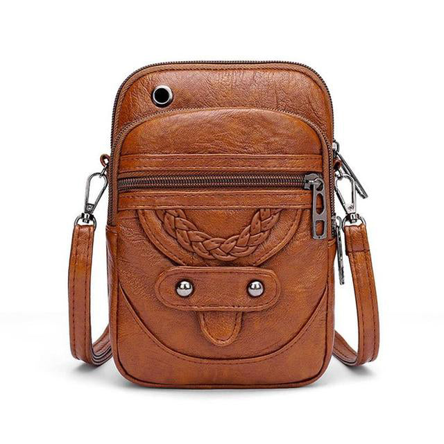 Laura Structured Leather Bag