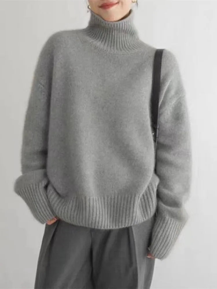 Amaya | Luxurious Cashmere Turtleneck
