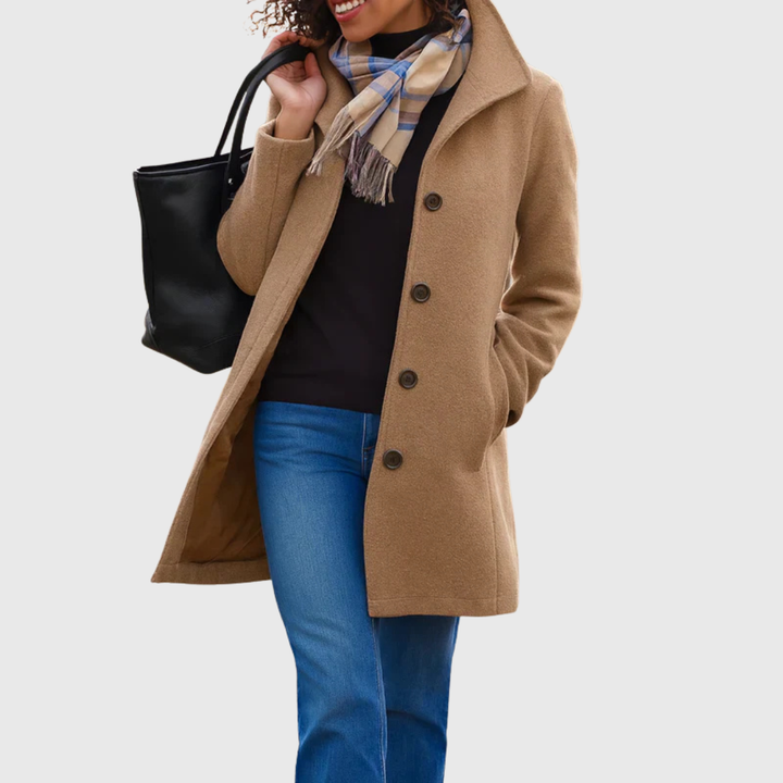 Aurora Single-Button Coat