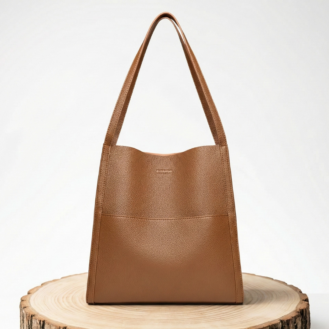 Elena | Elegant Leather Shoulder Bag