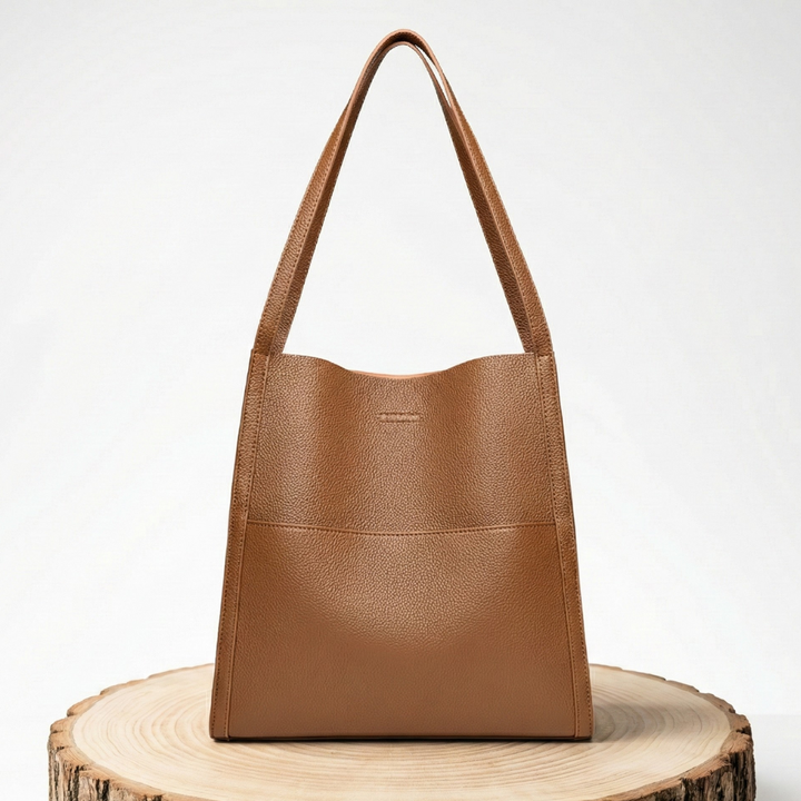 Elena | Elegant Leather Shoulder Bag