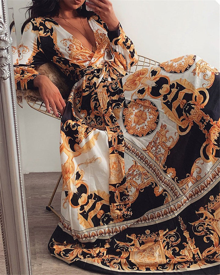 Faye | Boho Printed Dress