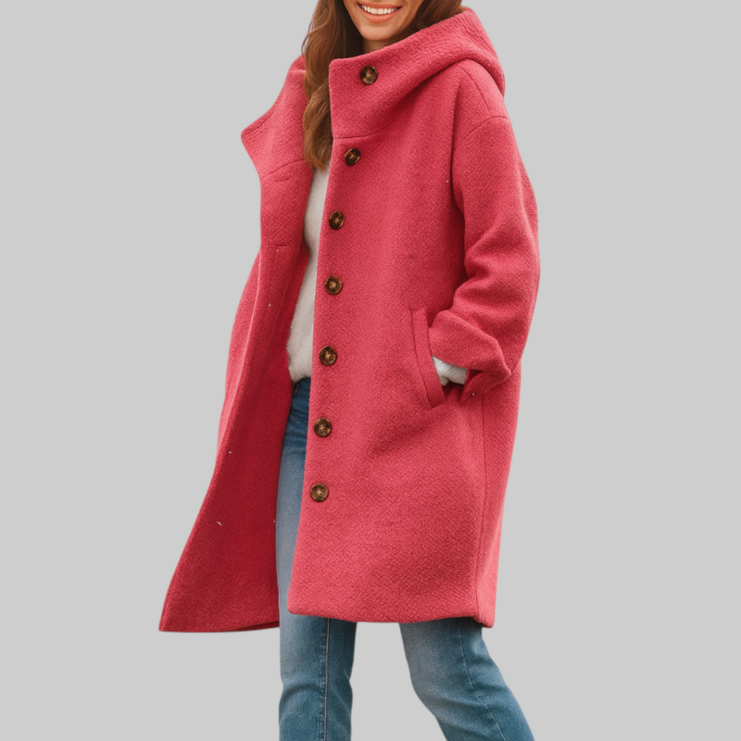 Freja | Mid-Length Comfortable Everyday Coat