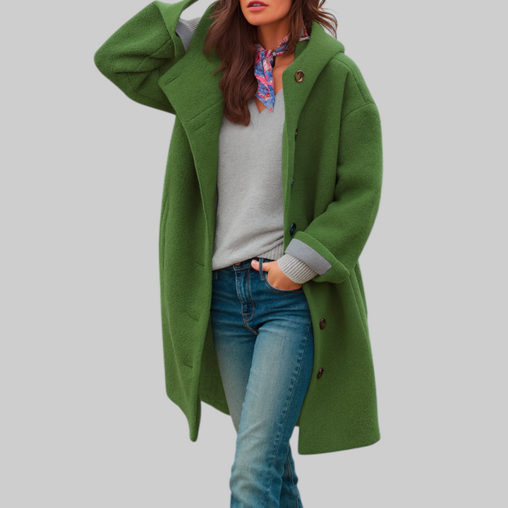Freja | Mid-Length Comfortable Everyday Coat
