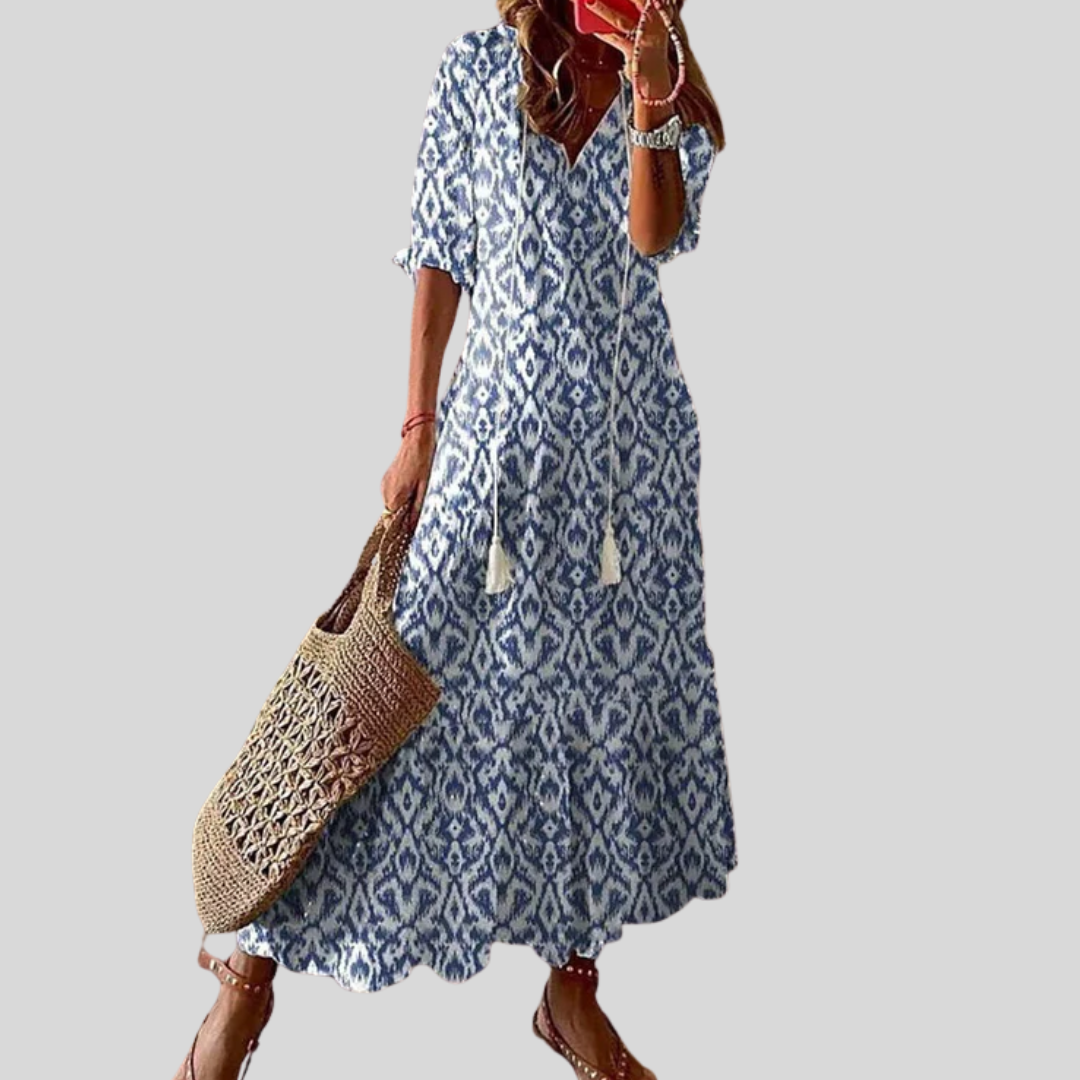 Michaela | Boho Tummy-Control Dress