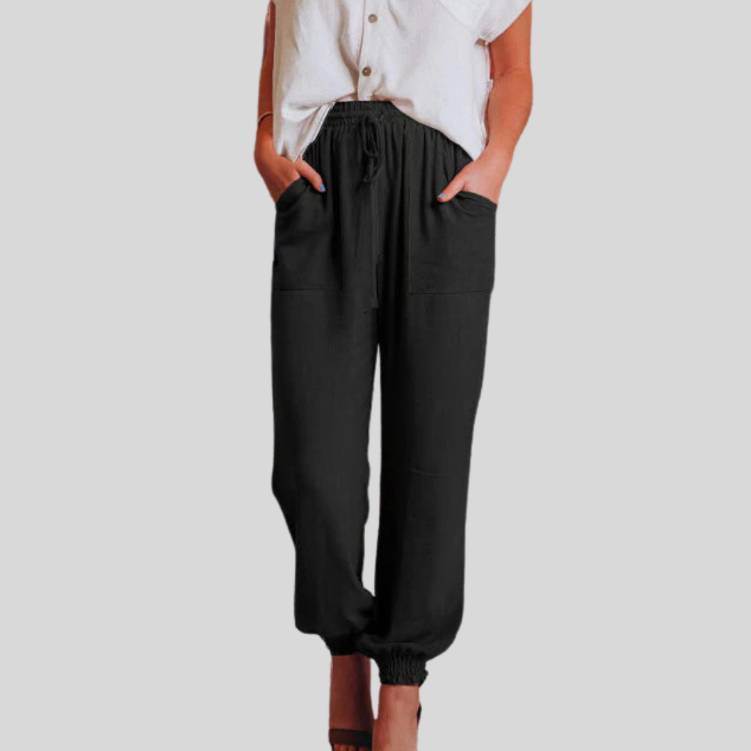 Kaeli | Elegant Drawstring Joggers