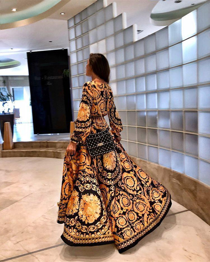 Faye | Boho Printed Dress