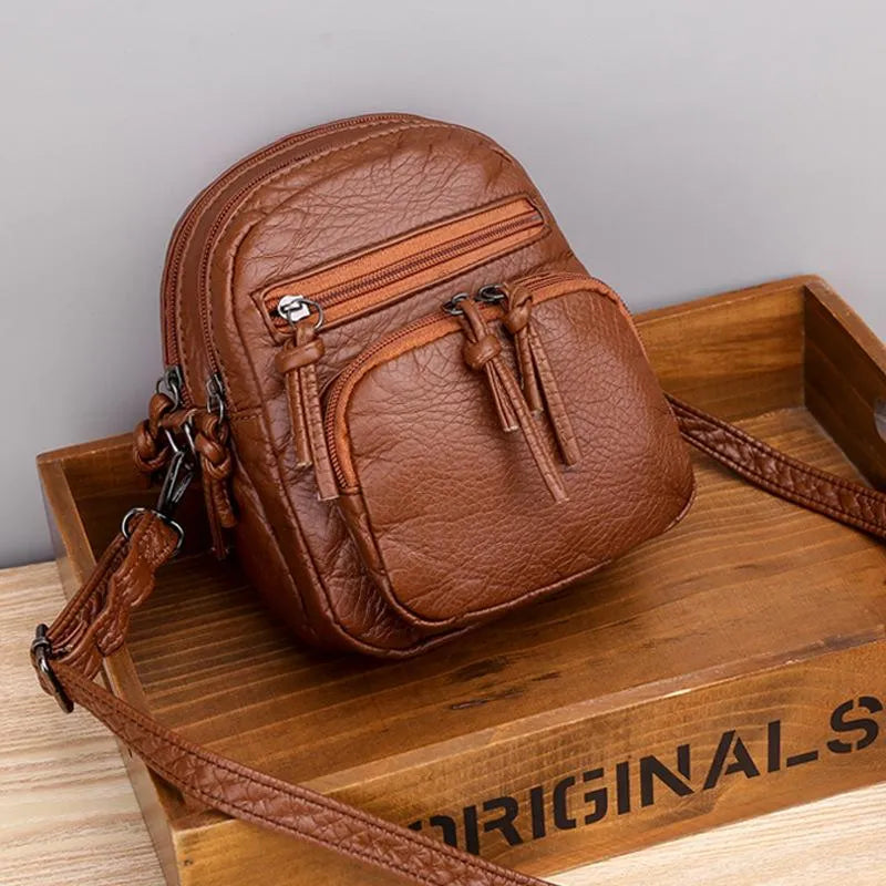 Sara Simple Leather Bag