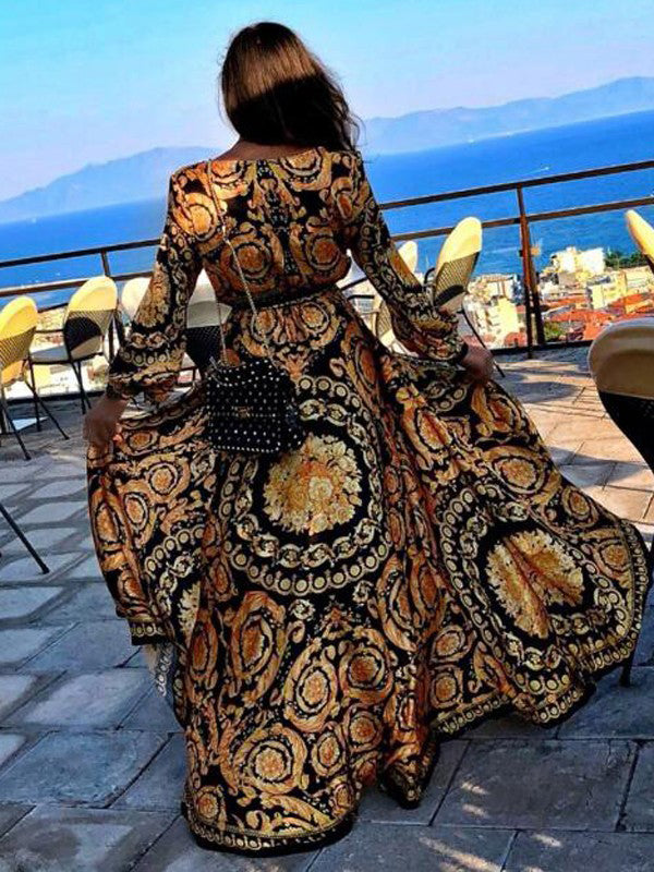 Faye | Boho Printed Dress