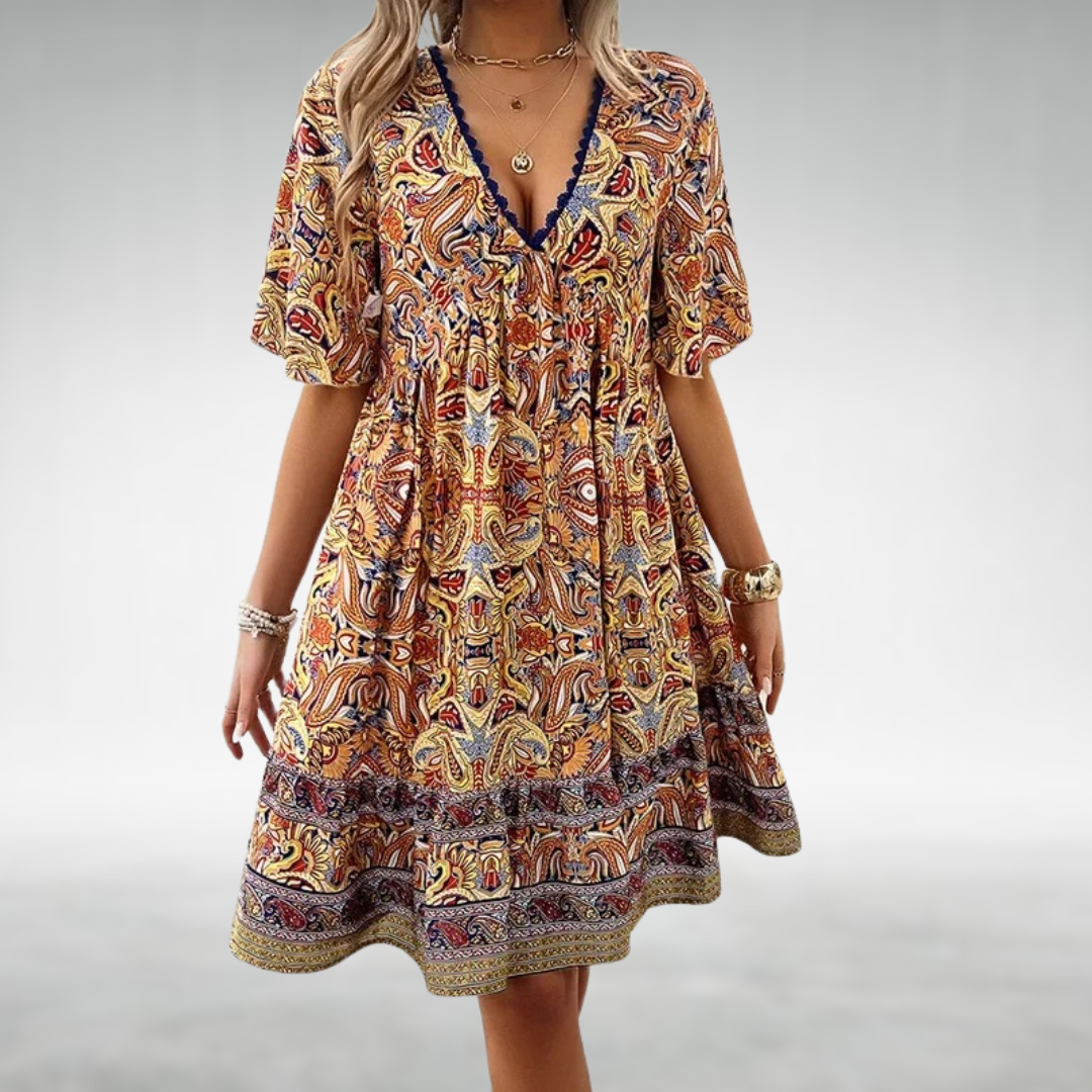 Quinley Boho Swing Dress