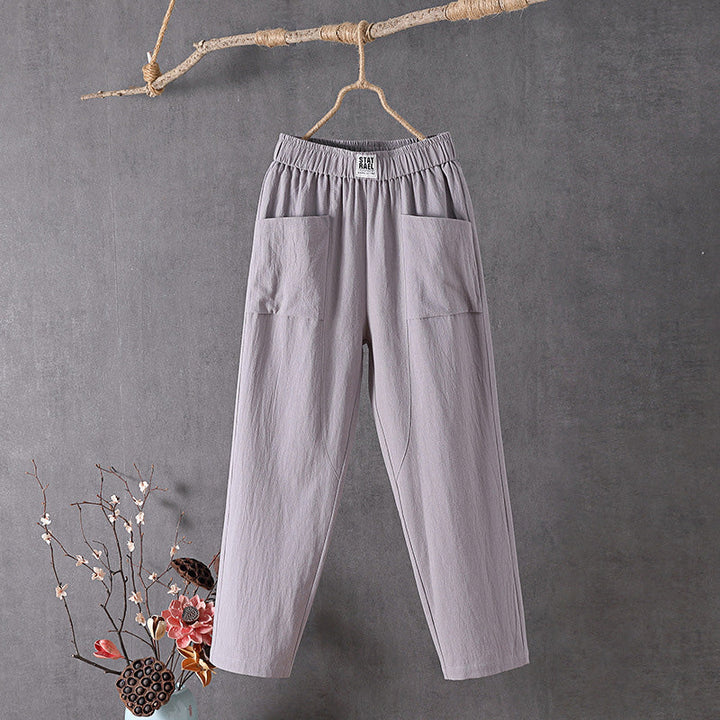 Alyra | Relaxed Fit Trousers with Pockets