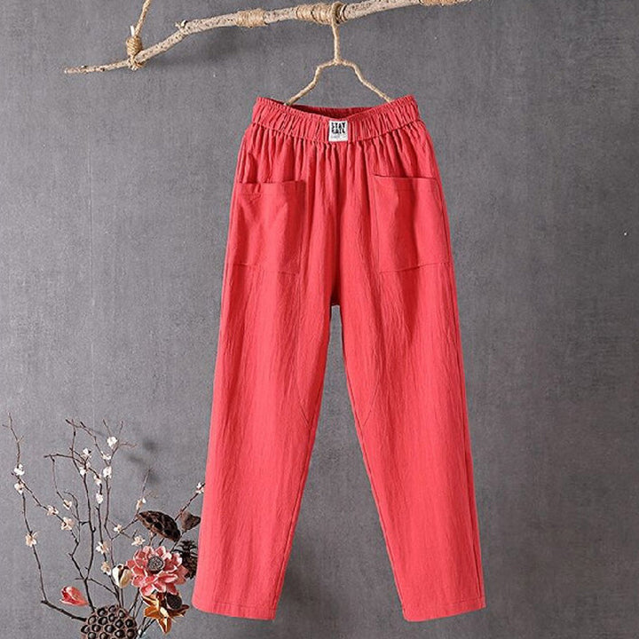 Alyra | Relaxed Fit Trousers with Pockets