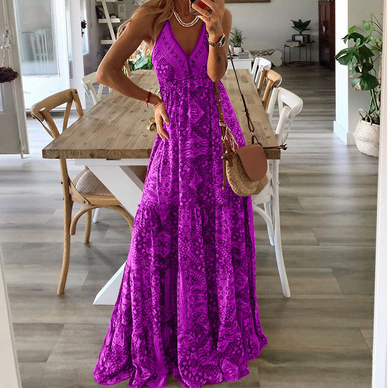 Gweneth Sleeveless Boho Dress