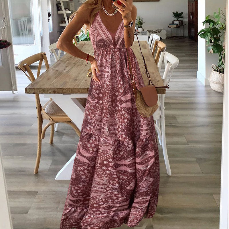 Gweneth Sleeveless Boho Dress