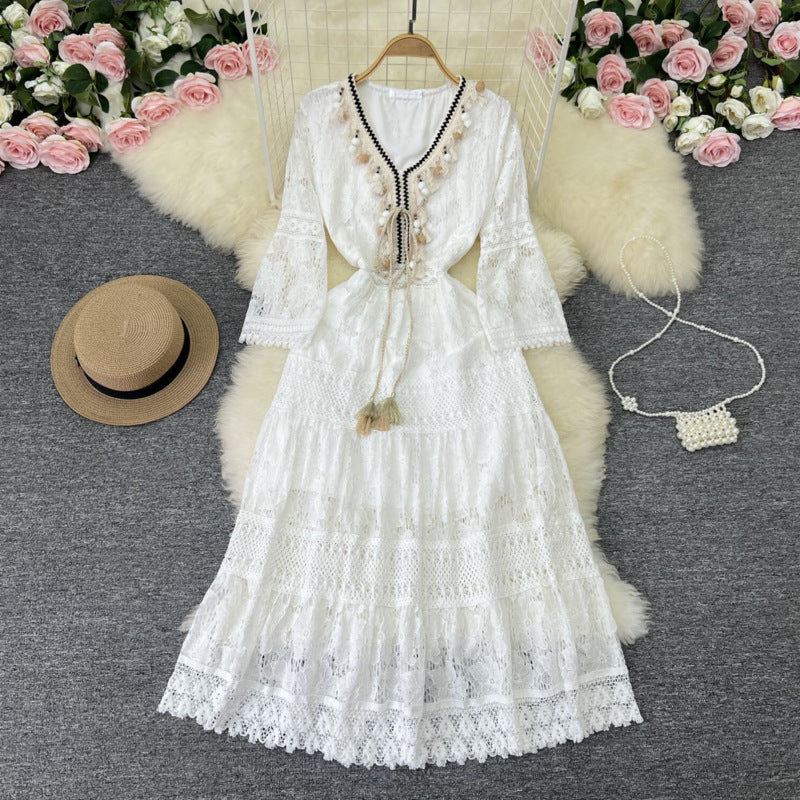 Amary | Boho Lace Dress