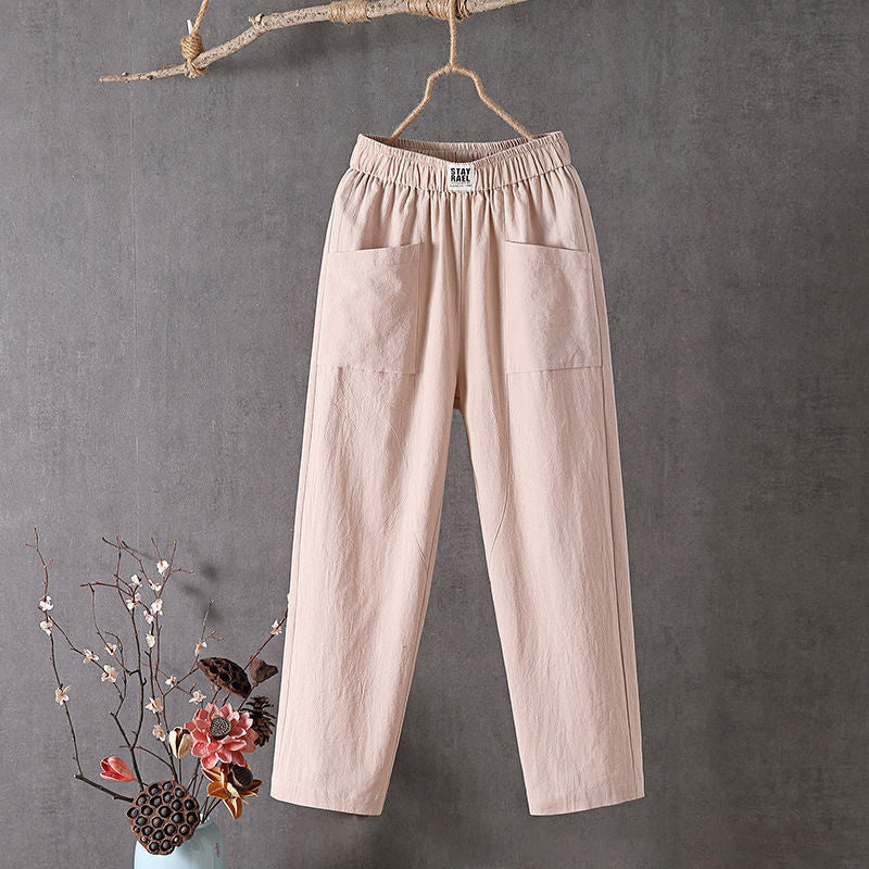 Alyra | Relaxed Fit Trousers with Pockets