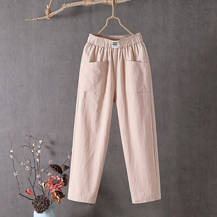 Alyra | Relaxed Fit Trousers with Pockets